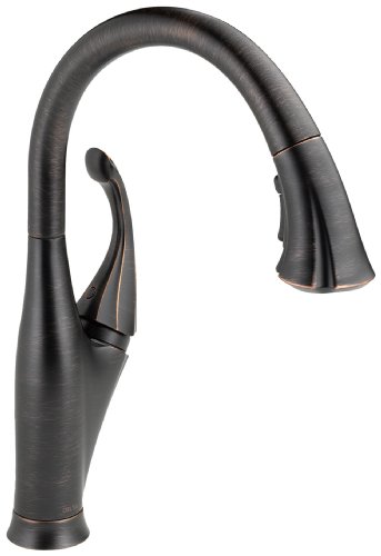 Delta 9192-RB-DST Addison Single Handle Pull-Down Kitchen Faucet, Venetian Bronze