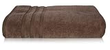 Produkt-Bild: Handtuch / Duschhandtuch / Badetuch "Naturas" 70 x 140 cm, Farbe Braun, Qualit&auml;t 500 g/qm, 100 % Baumwolle
