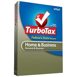 TurboTax Home & Business Federal + State 2009 + efile