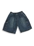 Dogwood - Toddler Boys Pull on Cargo Short, Indigo Denim (Size 4T)