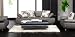 Zuo Modern 900041 Bender Sofa Full Length Couch, Silver