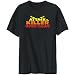 T-Shirt Mens Black " ATTACK OF THE KILLER Spinoni Italiani " Dogs