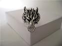 FF7 Advent Children: Cloudy Wolf Ring + Pin