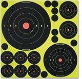 Birchwood Casey Shoot-N-C Variety Pack, 50 Bullseye Targets + 50 Pasters