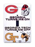 Georgia Bulldogs- Ga Tech Switch Plate