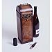 Wine Line WL-G2028 1 Bottle Vertical Wooden Wine Box - Plain