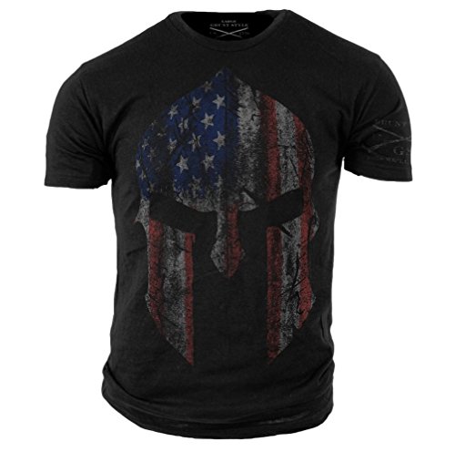 Grunt Style American Spartan Men's T-Shirt