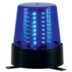 American DJ B6B LED Blue LED Beacon with Variable Speed and Beam Rotation