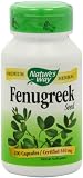 Natures Way Fenugreek Seed Capsules, 100-Count