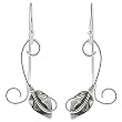 Sterling Silver Calla Lily Earrings