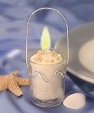 Beach Themed Glass Pail Candle (Set of 96)