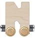 NameTrain Unfinished Letter Car N - Made in USA