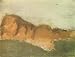 Edgar Germain Hilaire Degas (The Cap Hornu near Saint-Valery-sur-Somme) Art Poster Print - 11 X 17