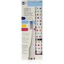 Violife Style Slim Sonic Electric Travel Toothbrush, Confetti White, 2.5 Ounce