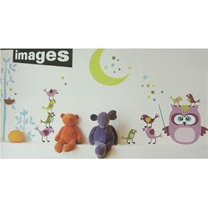Owls and Company adorable Wall stickers by Nouvelles Images