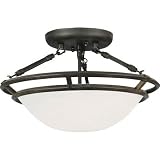 Maxim Lighting 2670MRBZ 3 Light Stratus Semi Flush
