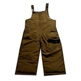 Osh Kosh B'gosh - Big Boys Bib Snowpant, Brown