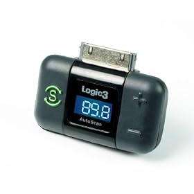 Logic3 FM Transmitter for iPad, iPhone and iPod