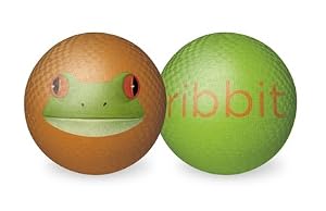 Crocodile Creek Frog Ribbit 7 Inch Playground Ball