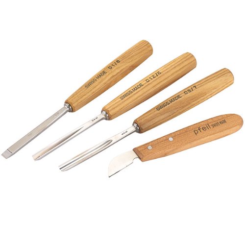Click To Pfeil Swiss made Intermediate Set of 4 Tools Details... Pfeil Swiss made Intermediate Set of 4 Tools