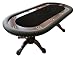 Custom Dining Tables | Elegant Dining Tables - The Rockwell 94" Elegant Hold'em Table - Black