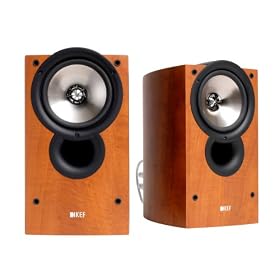 KEF iQ10DA Bookshelf Speaker (Pair, Dark Apple)