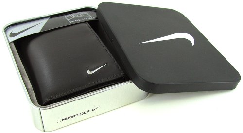 Nike Men's Tri-Fold Leather Wallet