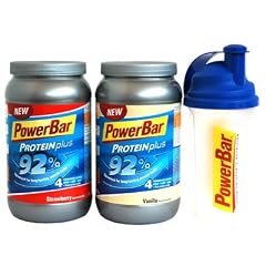 Powerbar ProteinPlus92% 2x600g MIX inkl. Shaker