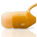 JBuds J2 Premium Hi-FI Noise Isolating Earbuds (Orange Citrus)