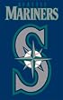 Seattle Mariners Applique Embroidered Banner Flag 44"x28" MLB Baseball Fan Shop Sports Team Merchandise