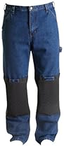 Hot Sale Sawhorse SH5260-38x32 Men's Classic Rugged Knee Pocket Jean, 38-Inch waist by 32-Inch Inseam