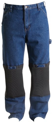 Horisun SH5260-38x30 Men's Classic Rugged Knee Pocket Jean, 38-Inch waist by 30-Inch Inseam