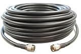 LMR400 Coax Cable Assembly, 100'
