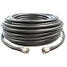 100 feet of LMR400 Ultra Low Loss Coax Cable *Black Color* with N Male Ends