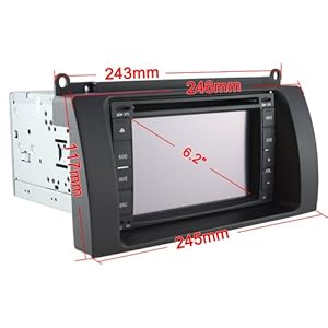 Koolertron For MG MG7 & Rover 75 In-dash DVD GPS Sat Nav Navigation Player With 6 promo