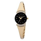 Armitron NOW Womens 75/3870BKGP Swarovski Crys