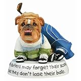 Old Golfer Bobble Head Figurine