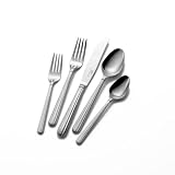 Mikasa Italian Countryside 42-Piece Flatware Set, Service for 8 with Caddy