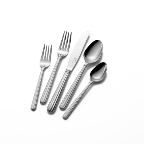 Mikasa Italian Countryside 42-Piece Flatware Set, Service for 8 with Caddy
