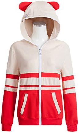 Soil Anime Love Live Cosplay Spring &amp; Fall Coat Cardigan Hoodie Over Sweater (US L=Asia XXL, Maki Nishikino)