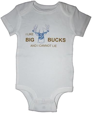 Bambino Apparel Little Boys' I Like Big Bucks Cannot Lie Shirt