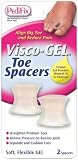 Pedifix Visco-Gel Toe Spacers, Large (Pack Of 2)