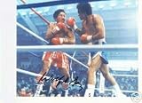 WILFREDO GOMEZ AUTOGRAPHED BOXING AWESOME PHOTO VS SALVADOR SANCHEZ (BOXING)