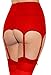 Estanla Women's Sexy High-waisted Hollow-out Lace Garters(Large,Red)