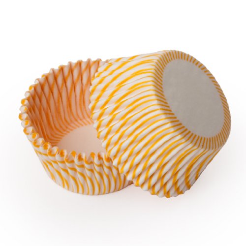 Dress My Cupcake Standard Pisa Yellow Cupcake Liners BULK - 500 Liners - Birthday Cupcakes, Baking Cups, Toppers and Picks