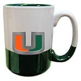 Miami Hurricanes 2-Tone Grande Mug - NCAA College Athletics - Fan Shop Sports Team Merchandise