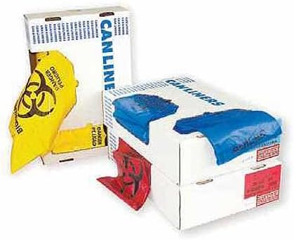 LINER RED 1.3MIL PRINT 24X32 (CA)