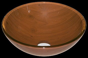 Glass Sinks Brown Glass Vessel Sink