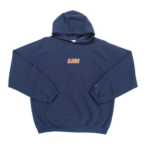Antigua University of Illinois Goalie Long Sleeve Hooded Sweatshirt