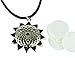 Sunflower Aromatherapy Essential Oil Diffuser Necklace Locket Pendant Jewelry
